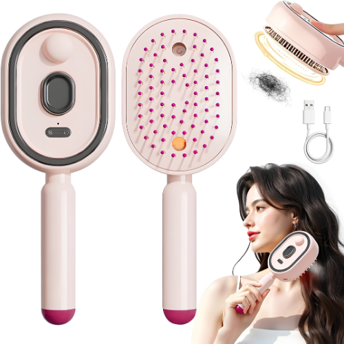 Electric Spray Retractable Air Cushion Comb