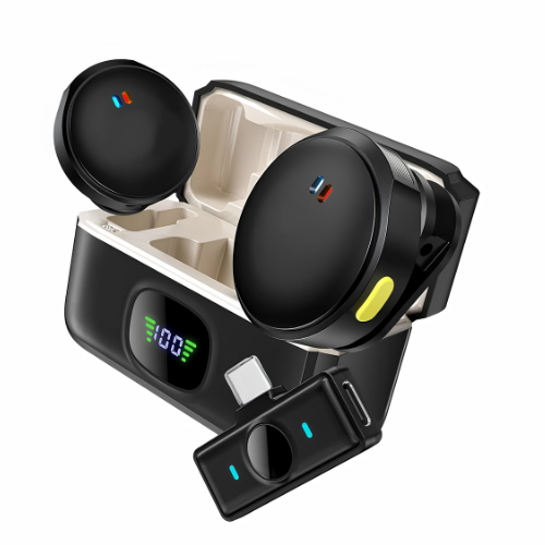 Wireless Microphone with Charging Cabin